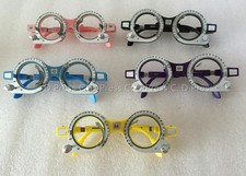 New 5 Pcs Color Optical Lens Trial Frame Eyeglass Optometry