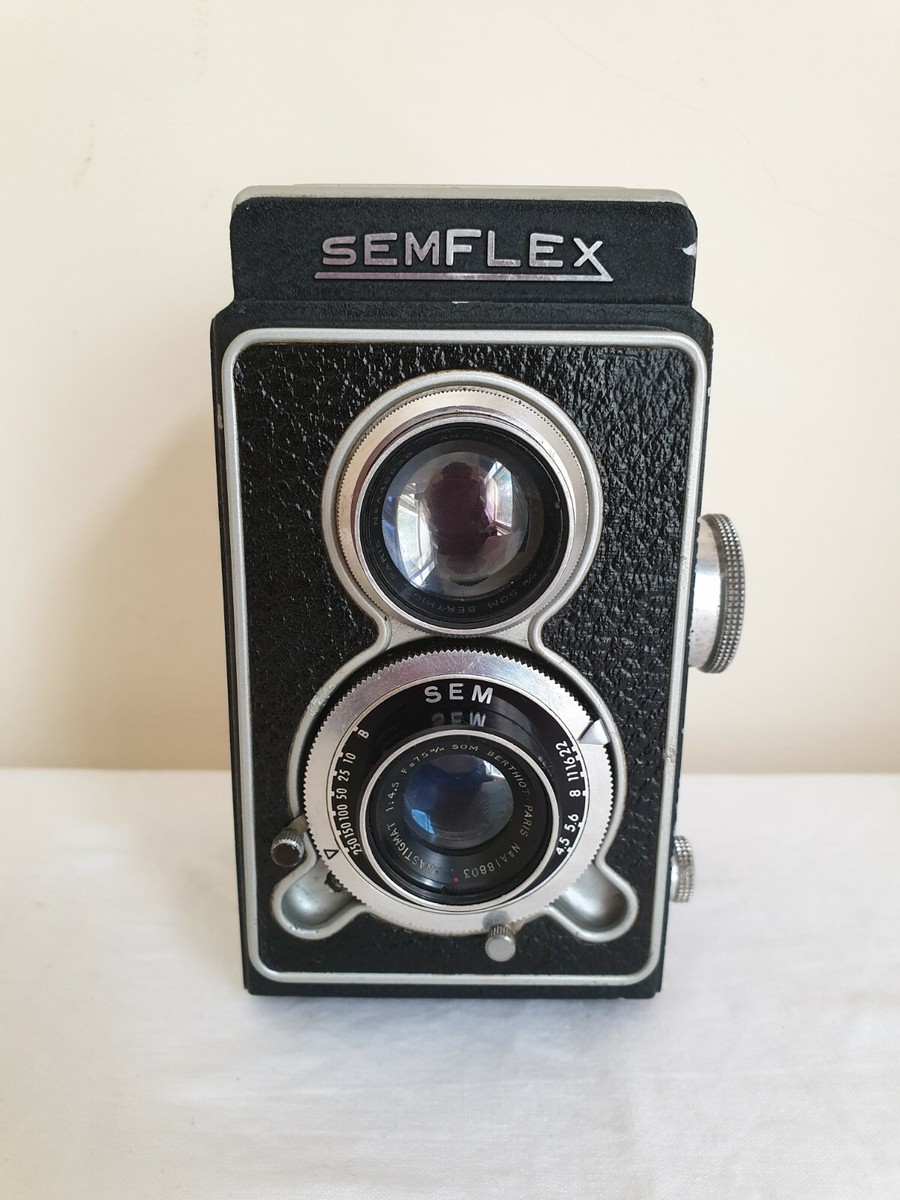 Appareil Photo Semflex OREC - TLR Vintage Français - Format Moyen - Objectif SOM 75mm