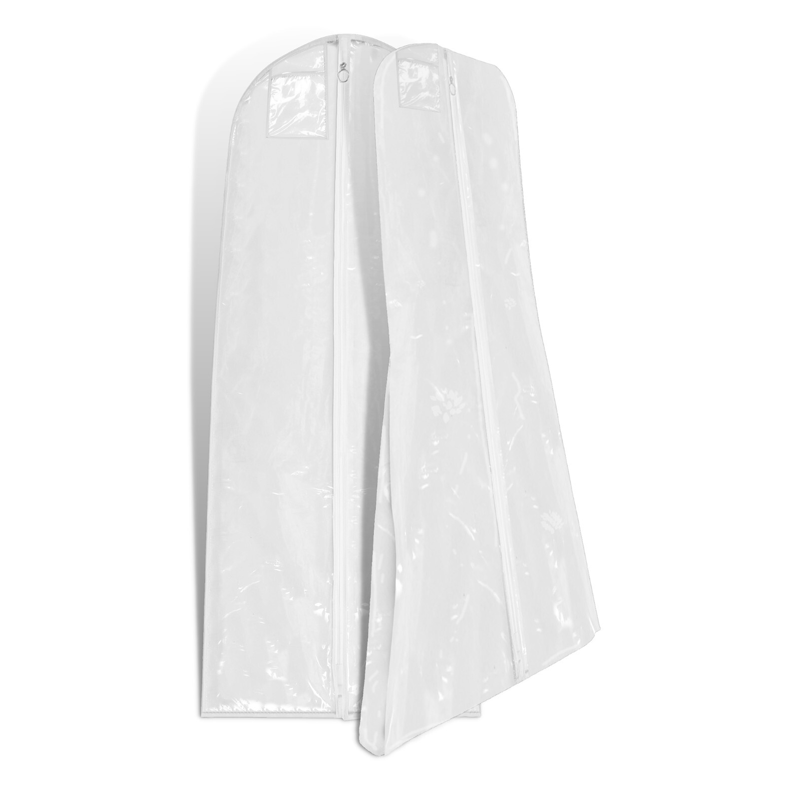 Hoesh Pack 6 Waterproof 72" Long Zipped Bridal Wedding Dress Cover