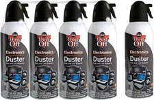 Pack of 5 Falcon Compressed Gas 152a Disposable Cleaning Duster, 10 oz. Can