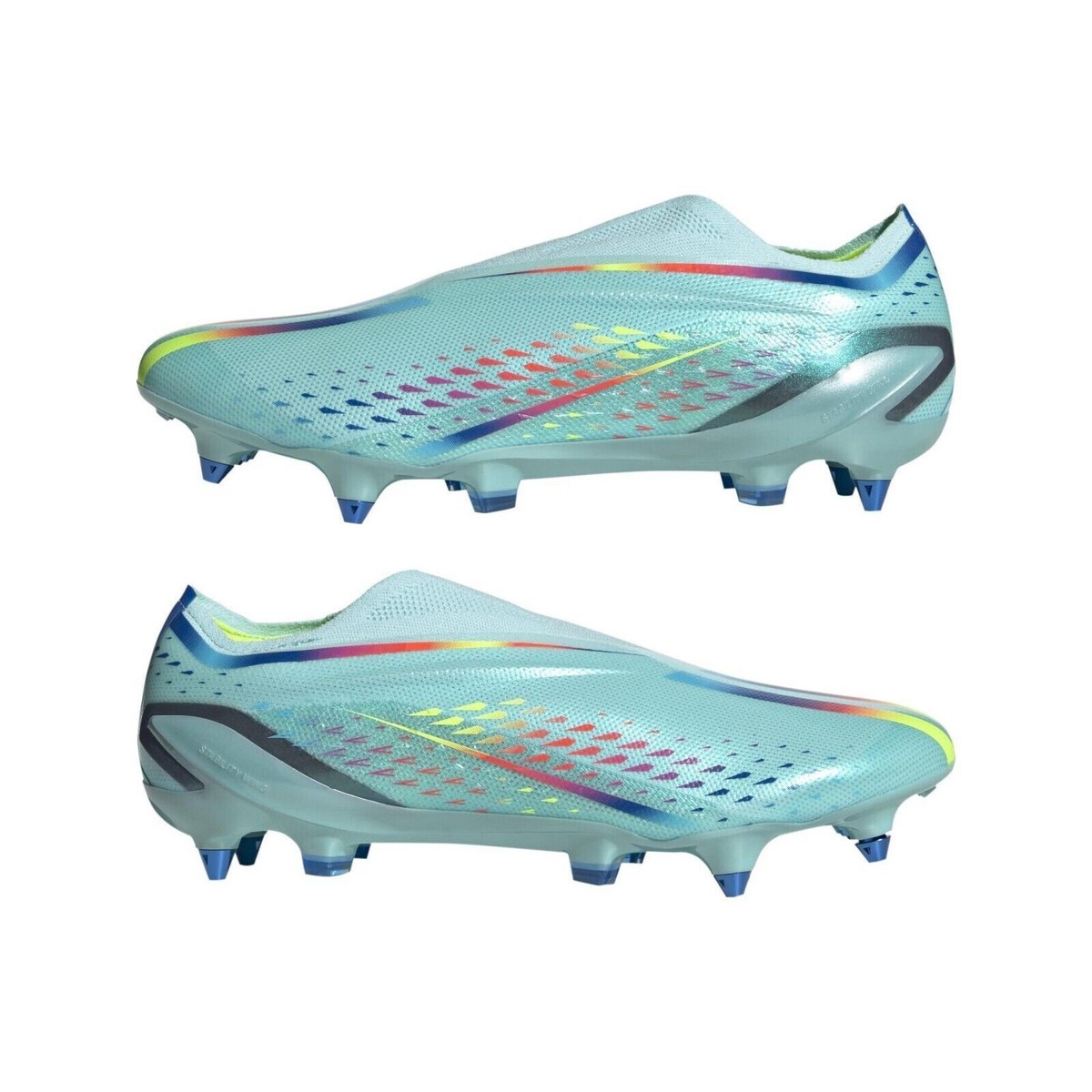 Adidas X Speedportal+ SG GW8420 Elite Blue Mens Soccer Cleats Size 11 Adidas X Speedportal+ SG GW8420 Elite Aqua | Mercari main image 2