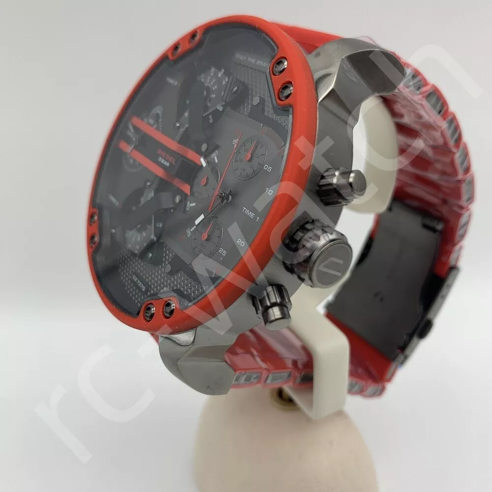 Diesel DZ7370 Mr.Daddy 2.0 Chronograph Red Gunmetal Stainless
