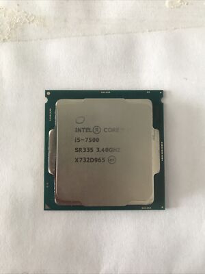 Intel Core i5-7500 - 3.4 GHz Quad-Core (SR335) Processor
