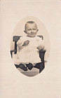 RPPC Cute Child Photo Picture Early 1900s Antique Vtg Postcard CP387