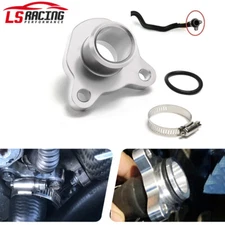 Water Hose Fitting Replacement For BMW 335i 335xi 11537541992 11537544638 SILVER