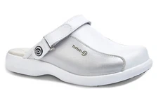 Toffeln Ultra Lite 0696 - Shiny Silver - Womens Work Clogs