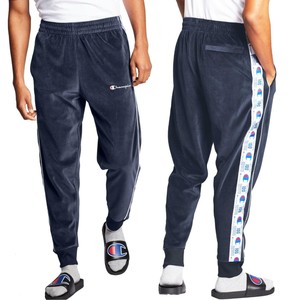champion velour track pants