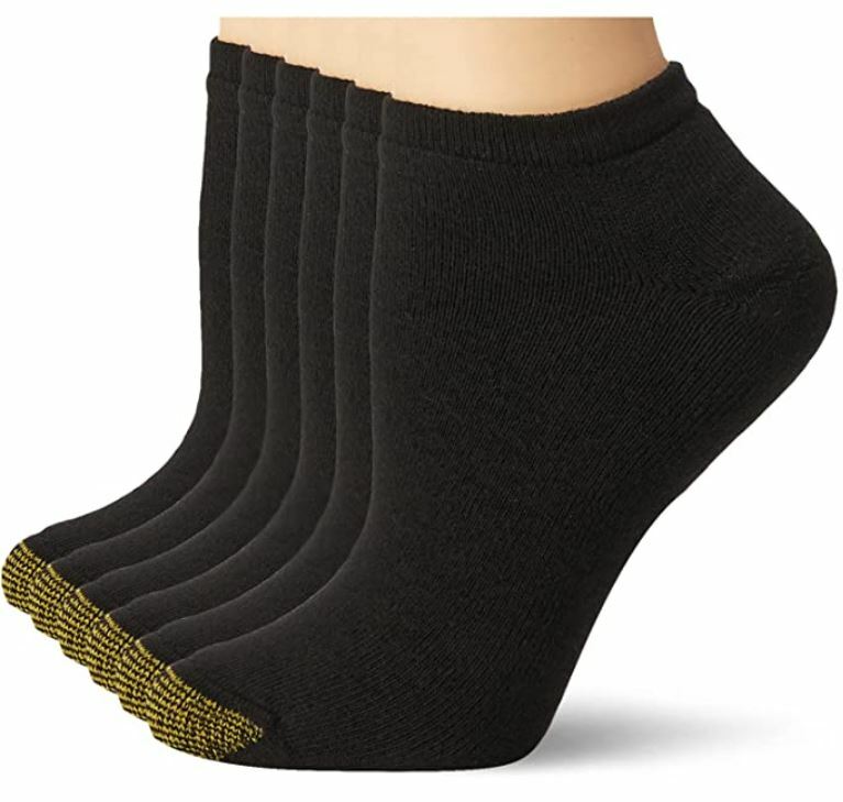 Gold Toe Women's Ankle Cushion No Show 6 Pack Socks, Size 911 fits shoe 69 eBay