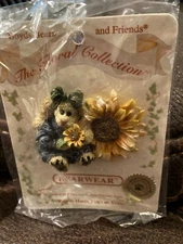 Boyds Bears Retired Spring Flower Pin - Sunshine On My Shoulder