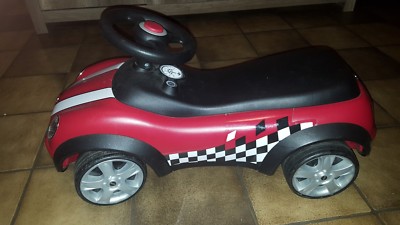 Puky BMW Mini Rutscher Auto - rot mit Beleuchtung - Kinder-Traumauto - top Zusta