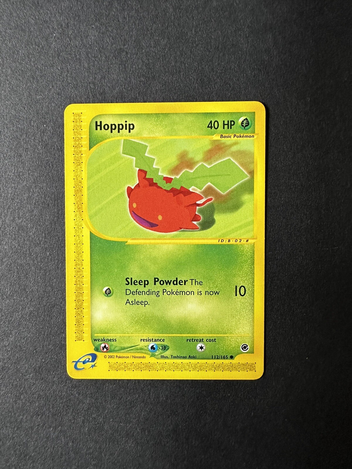 Hoppip 112/165 Expedition e-Reader Pokemon NM