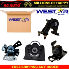 Engine Motor & Transmission Mount Set for 2006 - 2008 Toyota RAV4 2.4L FWD 4PCS