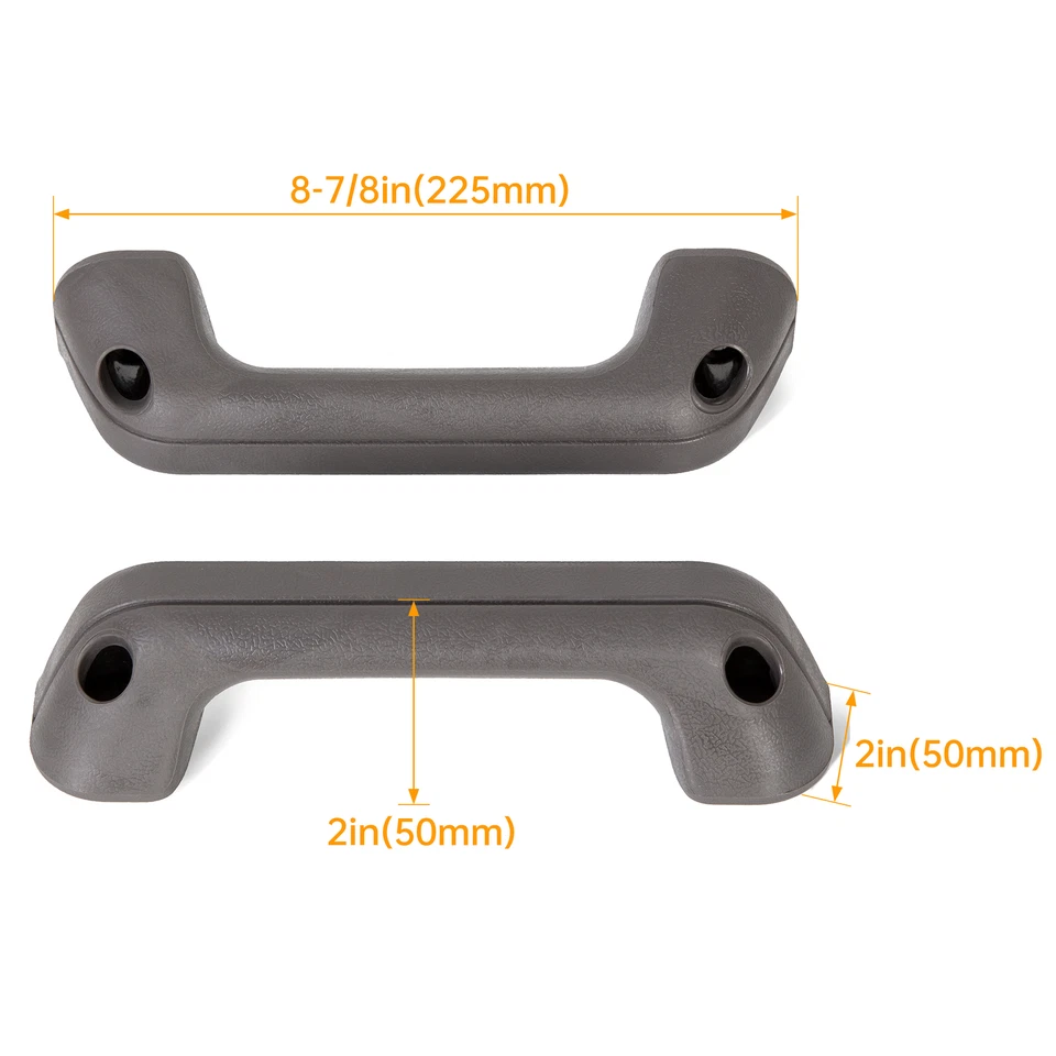 For Nissan Hardbody D21 Frontier Pickup 1986-1997 Armrest Door Pull Handle 2pcs - Image 2 of 4