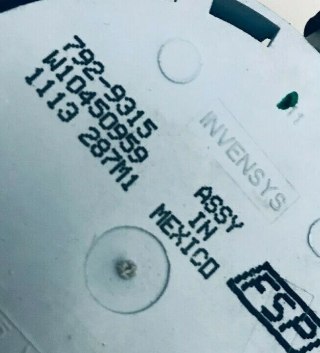 Interruptor de presión de nivel de agua Amana modelo NTW4630YQ0 W10450959 Foto 3 de 4