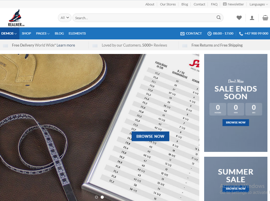 Make Money Shoe Store Profitable Drop Shipping site Free Hosting