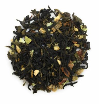 Black Tea with Tulsi Basil Organic Masala Chai Herbal Refreshing Blend Healthy