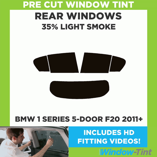 Seat Ibiza ST 5 Door 2010-Current 20/% Dark Tint PSSC Pre Cut Sun Strip Car Window Films