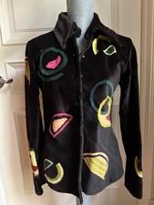 Fendi Black Multicolour Coat
