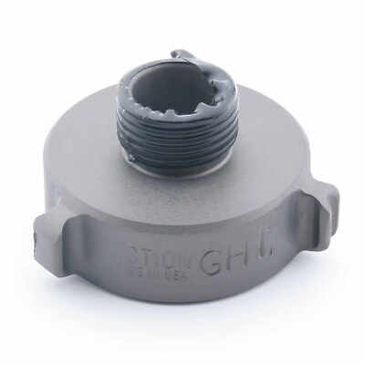 Aluminum Hose Adapter - 1.5  NPSH Female to 0.75  GHT Male