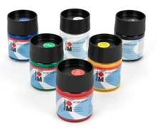 Porcelain & Glass Paint Without Firing 15 ml Dishwasher-Safe  ~ PICK YOUR COLOR