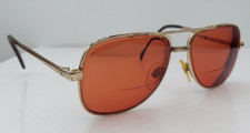 Vintage Menrad 313-700 Gold Pilot Metal Sunglasses FRAMES ONLY