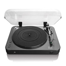 Lenco LBT-120BT Turntable Black Bluetooth USB Recording Vinyl Record Player