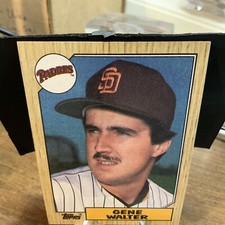 1987 Topps #248 Gene Walter San Diego Padres Baseball Card