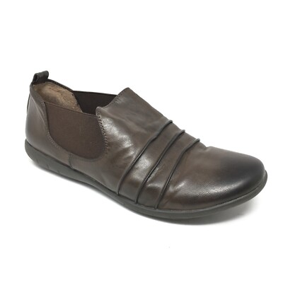 Patrizia by Spring Step Loafers Shoes Womens Size 38 EU 7.5-8 US Brown Vegan