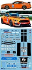CARTOGRAF 1/24 FORD MUSTANG GT4 PERFORMANCE RECSTUFF 2019 DECAL for TAMIYA