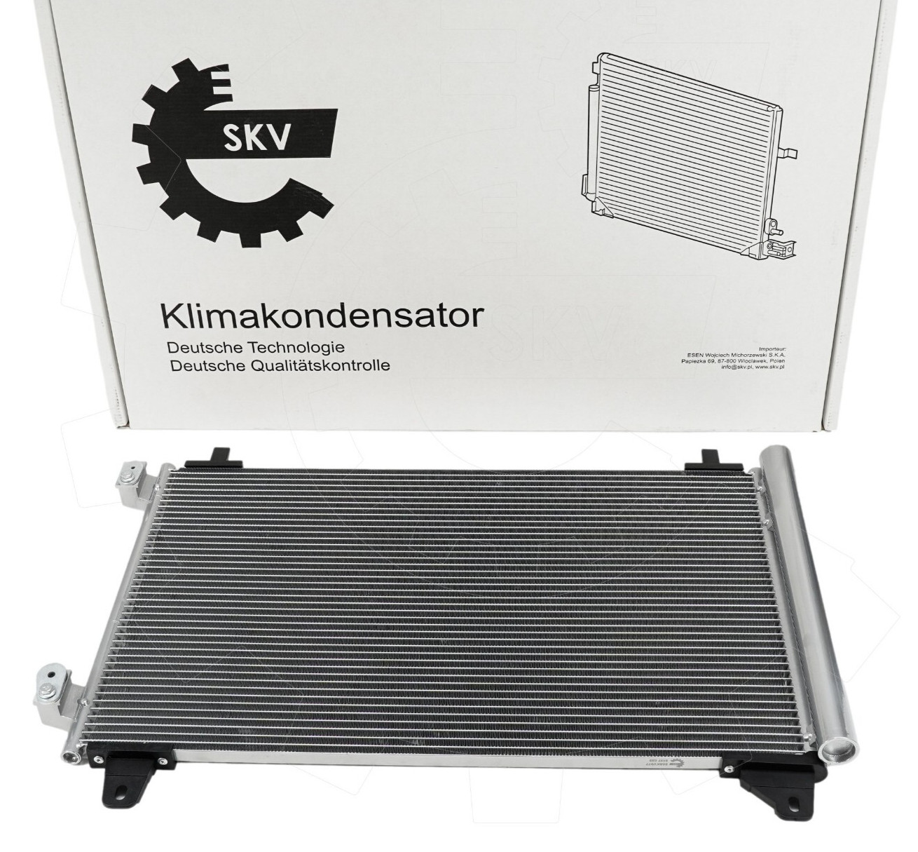 Condensateur de climatisation pour Citroën C3 III et Peugeot 208