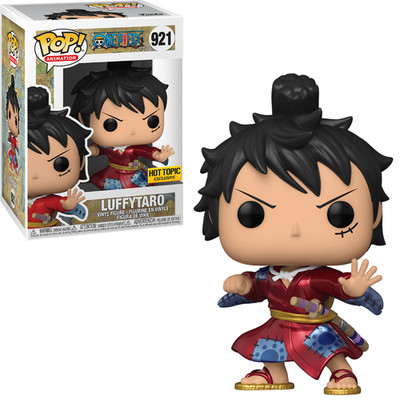 Funko POP! Animation: One Piece - Luffytaro [Metallic] (Hot Topic)(Damaged Box)