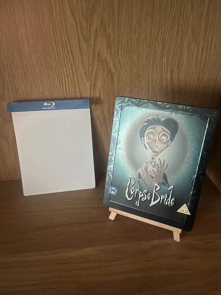 CORPSE BRIDE (2005) Entertainment Store Exclusive Blu-ray UK Steelbook. OOP - Image 4 of 4