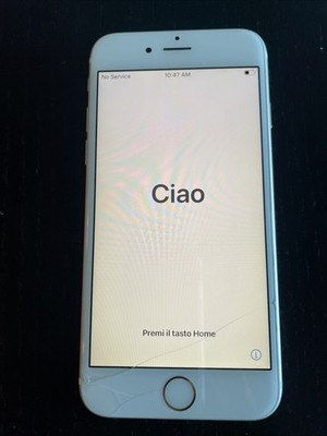 Apple Iphone 6s White/Gold 16gb (unlocked) Working Good
