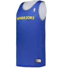 JERSEY DE MALLA REVERSIBLE PARA ADULTOS, HOMBRO DELGADO DE DOS COLORES con LOGO OFICIAL DE LA NBA, S-2XL