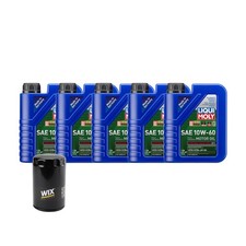 5L Liqui Moly RaceTech GT1 10W-60 Wix Engine Oil Change Kit for Vanagon 2.1 H4