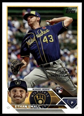 2023 Topps #87 Ethan Small 582 Montgomery Club
