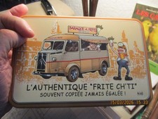 Boite Tôle à Gâteau Citroën HY Food truck  Authentique Frite Ch'ti ill Nic Koski