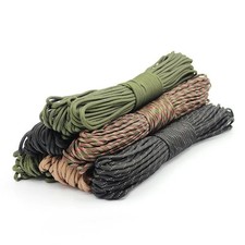 550 Paracord Rope Mil Spec Type 7 Strand Parachute Cord Made 5 15 30 M Dia.4mm