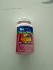 ReliOn Glucose Tablets- Fruit Punch Flavor- 50 Count