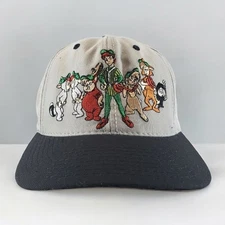 Vintage Peter Pan Lost Boys SnapBack Hat Disney Store Blockhead Embroidered