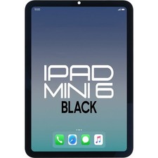 For iPad Mini 6 LCD Display Touch Screen Digitizer Assembly WiFi Version Black