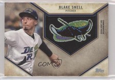 2019 Topps Retro Hat Manufactured Logo Patch Blake Snell #RHLP-BS Patch 3w0