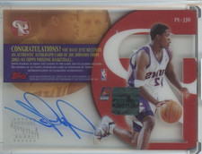 2002-03 Topps Pristine Joe Johnson Personal Endorsements #PEJJ Phoenix Suns