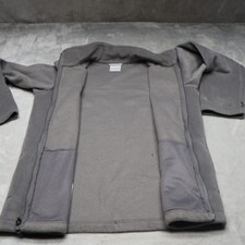 Columbia Jacket Boys Small Gray Bugaboo III Fleece Waterproof Full Zip Outdoor
