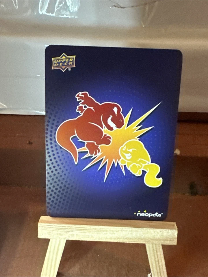 Lote de Juego de Cartas Coleccionables Neopets Battledome Súper Raro Mente Maestra Astuta, Varita de Coxijo Foto 4 de 4