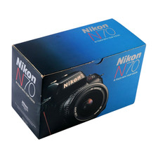 Empty Box for Nikon N70 c/w Papers  User Manual - Mint
