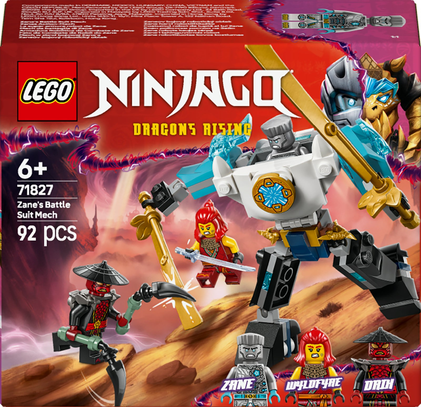 LEGO Ninjago 71827 Mech de combat de Zane