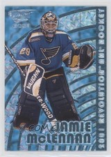 2000-01 Pacific Revolution Shadow Series Blue 18/85 Jamie McLennan #72 n1u