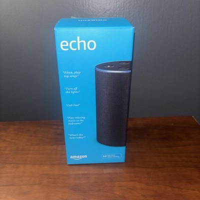 Amazon Echo (2nd Generation) Smart Assistant - Charcoal Fabric