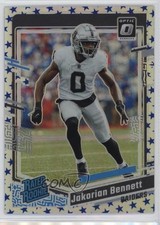 2023 Panini Donruss Optic Rated Rookie Stars Prizm Jakorian Bennett #259 4r3